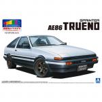 Aoshima - 1/24 - AE86 Trueno  83 - Black/White