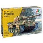 Italeri 1-270 1/35 SD.KFZ. 171 Panther Tank W/New Decals