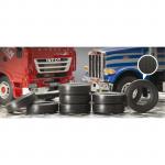 Italeri - 1/24 - Rubber Truck Tires - 8 Pcs
