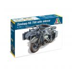 Italeri - 1/9 - Zundapp KS 750 W/Side Car