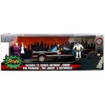 Jada JA33737  1/24 CLASSIC 66 BATMAN W/4 FIGURES