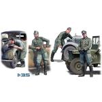 MiniArt 2-35345 MINIART 1/35 GERMAN DRIVERS & OFFICERS
