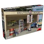 MiniArt 2-35598 MINIART 1/35 GERMAN GAS STATION 30/40s