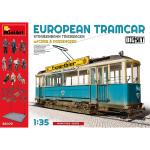 MiniArt 2-38009 MINIART 1/35 TRAMCAR WITH PASSENGERS