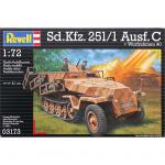 Revell - 1/72 - Sd.Kfz. 251/1 Ausf. C + Launchframe 40