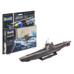 Revell RV65154  1/350 GERMAN VII SUB W/PAINT & GLUE