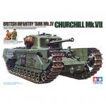 Tamiya Military Miniature Series No.210 - 1/35 - British Infantry Tank Mk.IV Churchill Mk.VII