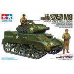 Tamiya Military Miniature Series No.312 - 1/35 - U.S. Howitzer Motor Carriage M8 - Awaiting Orders Set