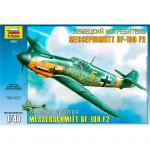 Zvezda - 1/48 - German Fighter - Messerschmitt Bf-109 F2/F4