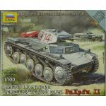 Zvezda - 1/100 - German Light Tank - Panzer II - Pz.Kpfw. II