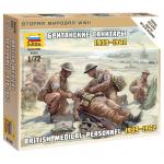 Zvezda - 1/72 - British Medical Personnel - 1939-42