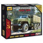 Zvezda - 1/100 - Soviet Army Truck - URAL - 4320