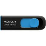 ADATA UV128 64GB USB 3.2 Flash Drive Black/Blue