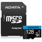 ADATA Premier 128GB MicroSDXC with SD Adapter , Read up to 100MB/s