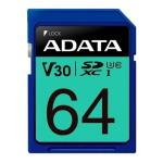 ADATA Premier PRO 64GB SDXC Read up to 100MB/s, Write up to 75MB/s