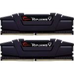 G.SKILL Ripjaws V Series Black 16GB DDR4 Desktop Memory 3200Mhz (2 x 8GB) 16GB RAM CL16 1.35v F4-3200C16D-16GVKB 16-18-18-38
