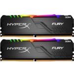 HyperX Fury RGB 32GB RAM (2 x 16GB) DDR4-3600MHz CL17 1.35V- Black HX436C17FB3AK2/32