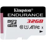 Kingston High Endurance 32GB microSDHC CL10 UHS-I Card ,up to 95MB/s read, and 30MB/s write, Designed for Dash cameras, security cameras, and Body Cameras