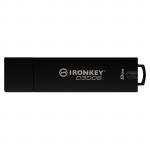 Kingston IronKey D300S 8GB ENCRYPTED USB FLASH DRIVE FIPS 140-2 Level 3 Certified