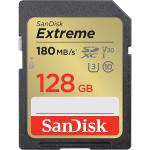 SanDisk Extreme 128GB SDXC SD Card 180MB/s UHS-3 - Great for High Definition Photo and Video Shooting up to 180MB/s read