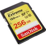 SanDisk Extreme 256GB SDXC up to 150MB/s Read. up to 70MB/s write , V30, U3,C10, UHS-I, SDXC SD Card