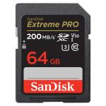 SanDisk Extreme Pro 64GB U3,V30,UHS-I, up to 200MB/S read, 90MB/s write  Ultra High Speed SDXC SD Card SDSDXXU-064G-GN4IN