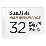 SanDisk High Endurance 32GB Micro SDXC UHS-I, C10, U3, V30, up to 100MB/s Read, 40MB/s Write, High Endurance - Lets you record and re-record