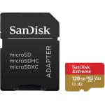 SanDisk Extreme MicroSDXC 128GB Up to 160MB/s read, 90MB/s Write,C10, U3, V30, A2. Perfect for 4G smartphones, tablets, and cameras, Drones