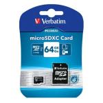 Verbatim Micro SDXC 64GB (Cls 10 UHS-I) w adaptr