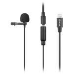 Boya BY-M2 Clip-on Lavalier Microphone for iOS devices