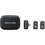 Hollyland LARK A1 Duo (USB-C) (Space Gray, with USB-C RX + Charging Case)