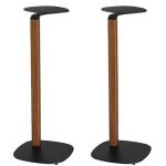 Brateck BS-62-02 Premium Universal Floor Standing Speaker Stands - Weighted Base for Stability - 781mm High - 200x200mm Platform - Foam Pads to Stop Scratching - Weight Capacity up to 10kgs - Sold as a Pair