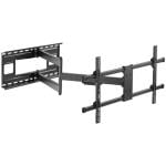 Brateck LPA49-483XLD 43 -80  Extra Long Arm Full Motion Wall Mount Bracket, Max Arm Extension - 1015mm, VESA Support up to: 600x400, Weight Cap, 50Kgs, Black Colour