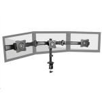 LUMI LDT06-C03 TV desk mount, Black+Silver - Fit for most 13"-27" LCD monitors and screens