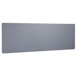 Brateck Bracteck AP01-6-1800 BRATECK 1.8m Desktop Privacy Panel  with 2x Heavy-Duty Clamp. FeltSurface to Reduce Office Noise. Screen Dims 1800x600x20mm. Grey Colour. Pair with TP18075 or TP18075L