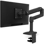 Ergotron LX 45-241-224 Desk Mount - Matte Black LCD arm Single Monitor Mount