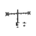 KONIC 17"-32" Eco Dual Monitor Stand - Steel Articulating Arm - Weight Capacity 2-9kg - VESA 100x100 75x75