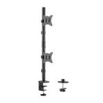 KONIC 17"-32" - 3 in 1 Base Design Vertical Dual Monitor Stand