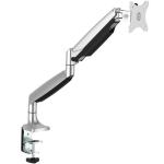 StarTech ARMPIVOTHD Desk Mount Monitor Arm - Full Motion Articulating - Monitors 12" to 34" Adjustable VESA Single Monitor Arm - Desk & Grommet Clamp -Silver