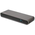 StarTech.com Thunderbolt 3 Daul 4K Docking Station, with 85W Power Delivery, DP x1, Thunderbolt 3 x2, USB 3.0 x2, RJ45 x1, 3.55mm Audio-in x1, 3.5mm Audio-out x1, Supoort Apple MacOS / Microsoft Windows, 3yr warranty
