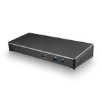 StarTech.com Thunderbolt 3 Dual 4K Docking Station with 85W Power Delivery, DP x1, Thunderbolt 3 x2, USB-C x1, USB 3.0 x5, RJ45 x1, 3.5mm Audio x1, support Apple Intel / Microsoft Windows, 3yr warranty