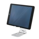 StarTech.com USPTLSTND Phone and Tablet Stand - Foldable Universal Mobile Device Holder for Smartphones & Tablets - Adjustable Multi-Angle Ergonomic Cell Phone Stand for Desk - Portable - Silver