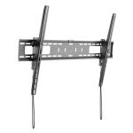 StarTech FPWTLTB1 TV Wall Mount supports 60-100 inch VESA Displays (75kg/165lb) - Heavy Duty Tilting Universal TV Wall Mount - Adjustable Mounting Bracket for Large Flat Screens - Low Profile