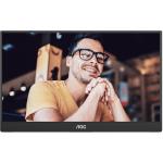 AOC 16T10 15.6" FHD Portable Monitor 1920x1080 -  Mini HDMI - USB-C - Speakers