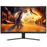 AOC CQ32G4E 31.5" QHD 180Hz Curved Gaming Monitor 2560x1440 - 0.5ms - HDR10 - DisplayPort - 1x HDMI - AMD FreeSync Premium - Tilt Adjustable - 100x100 VESA