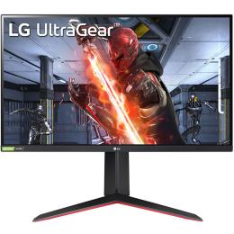 LG UltraGear 27GN650-B 27" FHD IPS Gaming Monitor - 1920X1080 - 1ms - 144Hz - G-Sync Compatible - Tilt/Height/Pivot Adjustable Stand
