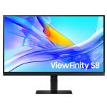 Samsung ViewFinity S80UD 27" 4K UHD USB-C 90W Business Monitor 3840x2160 - IPS Panel - HDMI - DisplayPort - USB-C 90W - RJ45 -  USB 3.0 Hub - KVM Switch - Height Adjustable Ergonomic Stand  - 100x100 VESA