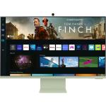 Samsung M8 32" UHD 4K Smart Monitor with Smart TV Experience and Iconic Slim Design - Green Color