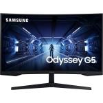 Samsung Odyssey G5 32" QHD 144Hz Curved Gaming Monitor 2560x1440 - 1ms - DisplayPort - HDMI - AMD FreeSync Premium - Flicker Free - 1000R - Tilt Adjustable - 75x75 VESA