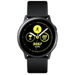 Samsung Galaxy Watch Active Smart Watch, Black,Thin & Light weight, Built-in GPS, 5ATM & MIL-STD-810G Rating, 40+ Workouts for Exercises, Compatible with Wireless Charging